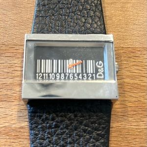 D & G Barcode Watch with box.